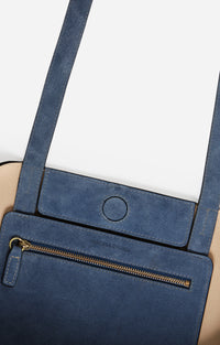 Petit Cabas Daily En Cuir Velours