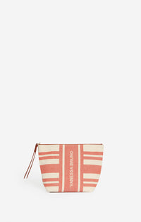 11 QTY NEW // COGNAC / Pochette Zippée - COGNAC