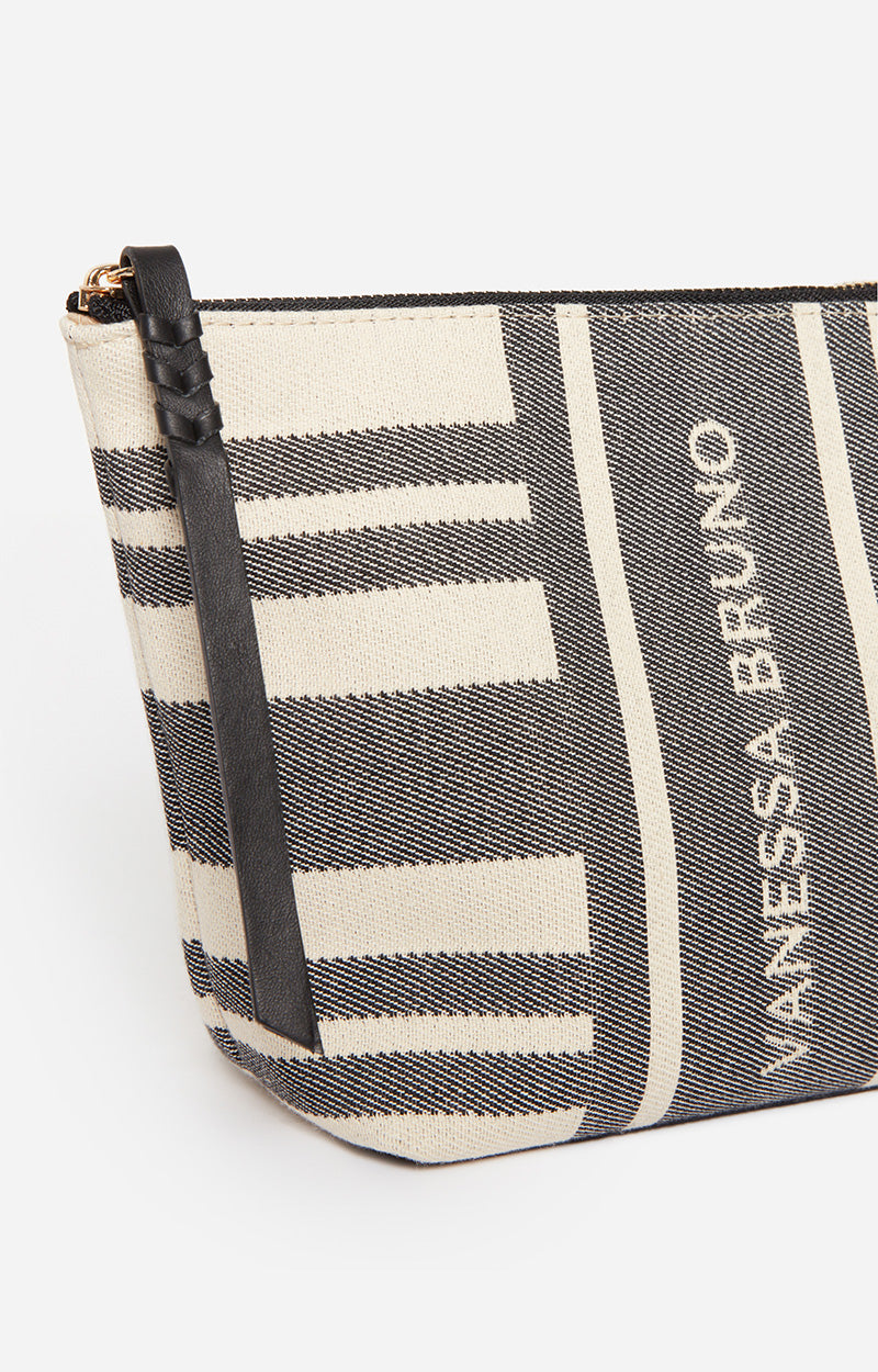 15 QTY NEW // NOIR / Pochette Zippée - NOIR