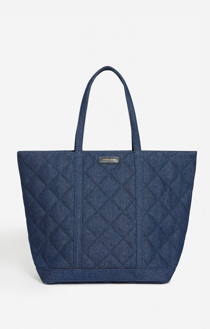 70 QTY NEW // DENIM / Cabas Xl en Toile - DENIM