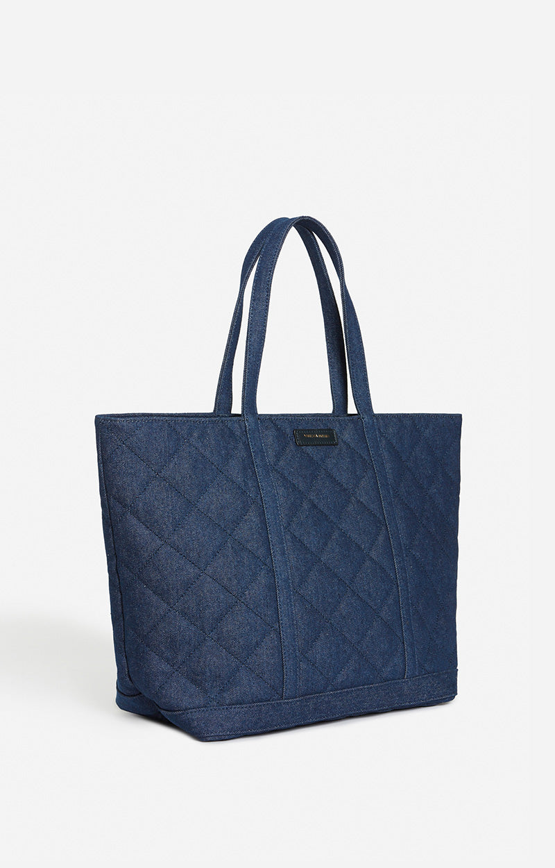 70 QTY NEW // DENIM / Cabas Xl en Toile - DENIM