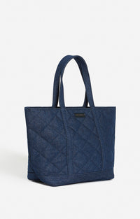 75 QTY NEW // DENIM / Cabas M En Toile - DENIM