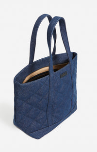 75 QTY NEW // DENIM / Cabas M En Toile - DENIM