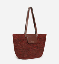 Panier en raphia - Marron
