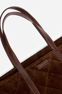 Cabas L iconique en coton - Marron