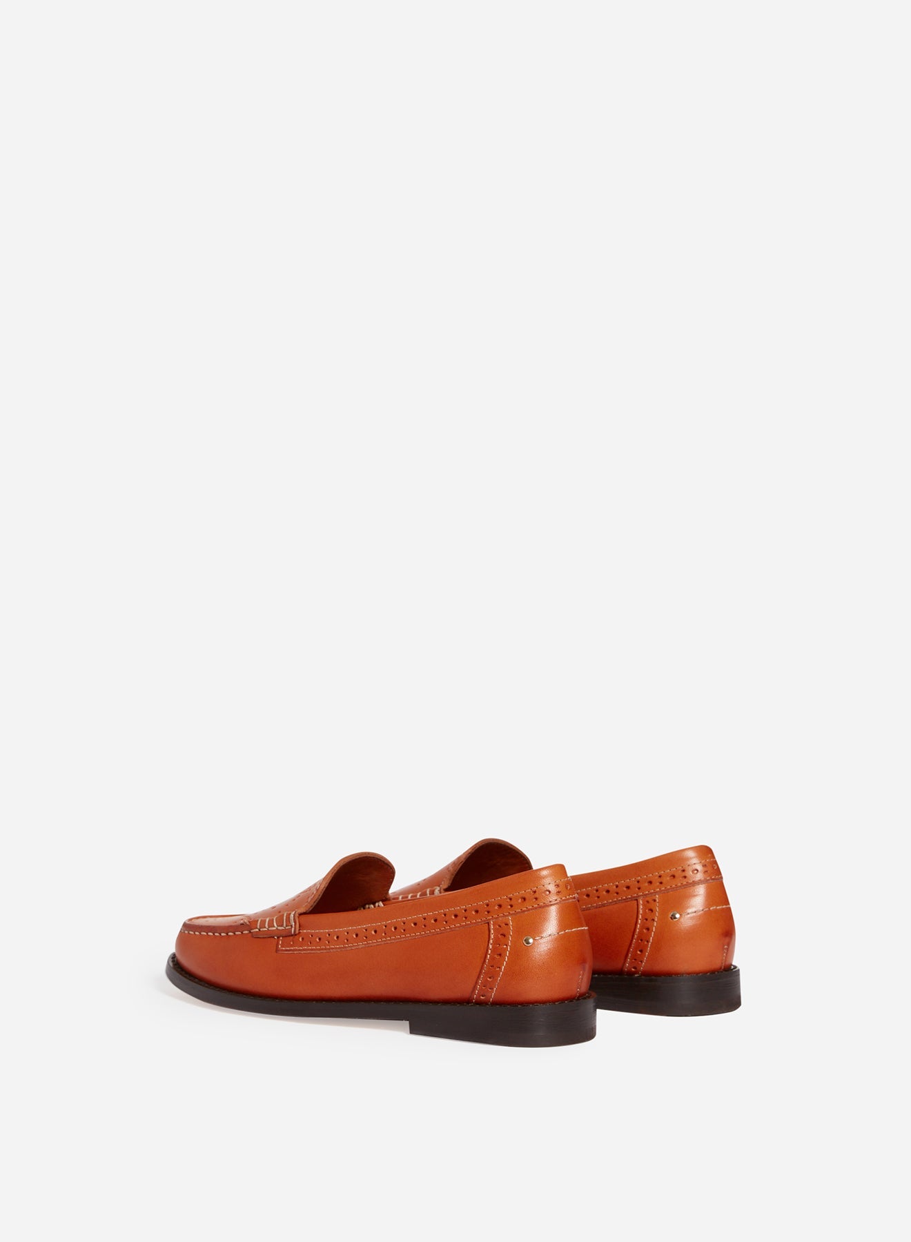 Mocassins en cuir - Miel