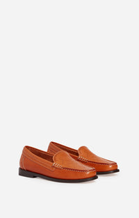 Mocassins en cuir - Miel