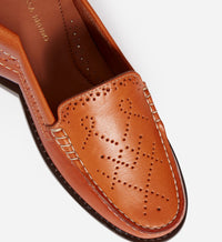 Mocassins en cuir - Miel
