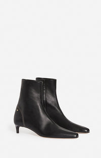 Bottines Cuir Noir Daily