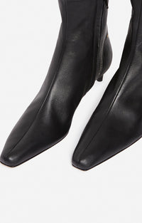 Bottines Cuir Noir Daily