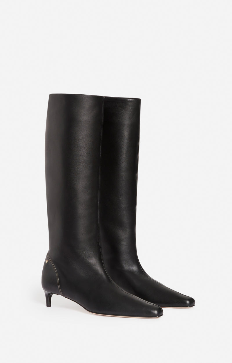 Bottes Daily en cuir - Noir