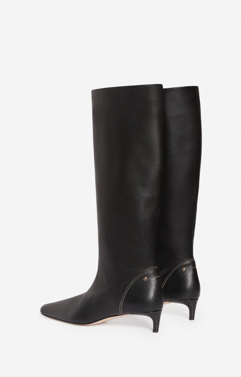 Bottes Daily en cuir - Noir