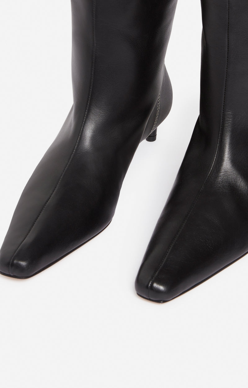 Bottes Daily en cuir - Noir