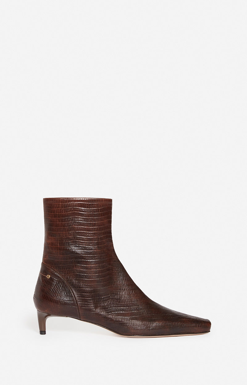 Bottines Cuir Marron Daily
