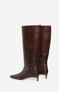Bottes Daily en cuir - Ebène