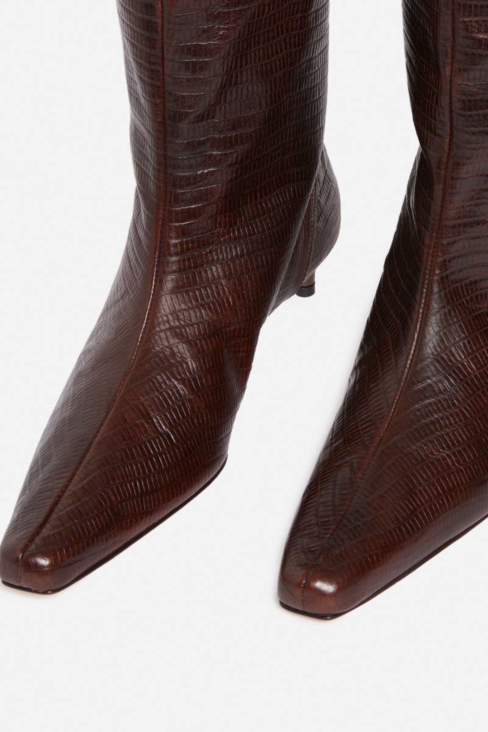 Daily 35 leather boots - Ebony