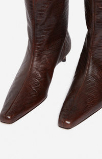 Bottes Daily en cuir - Ebène
