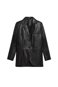 Veste Darco en cuir - Ebene