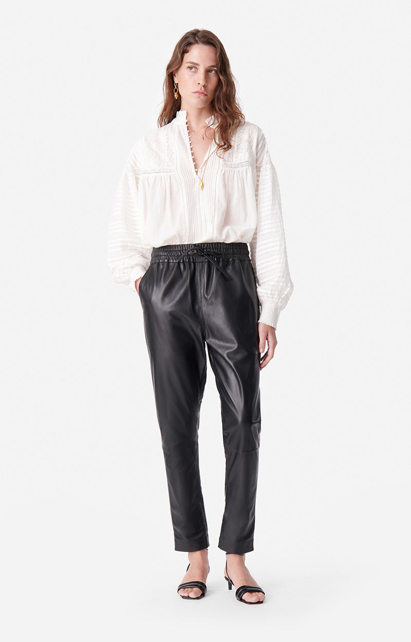 22 QTY NEW // NOIR / Pantalon Dax - NOIR