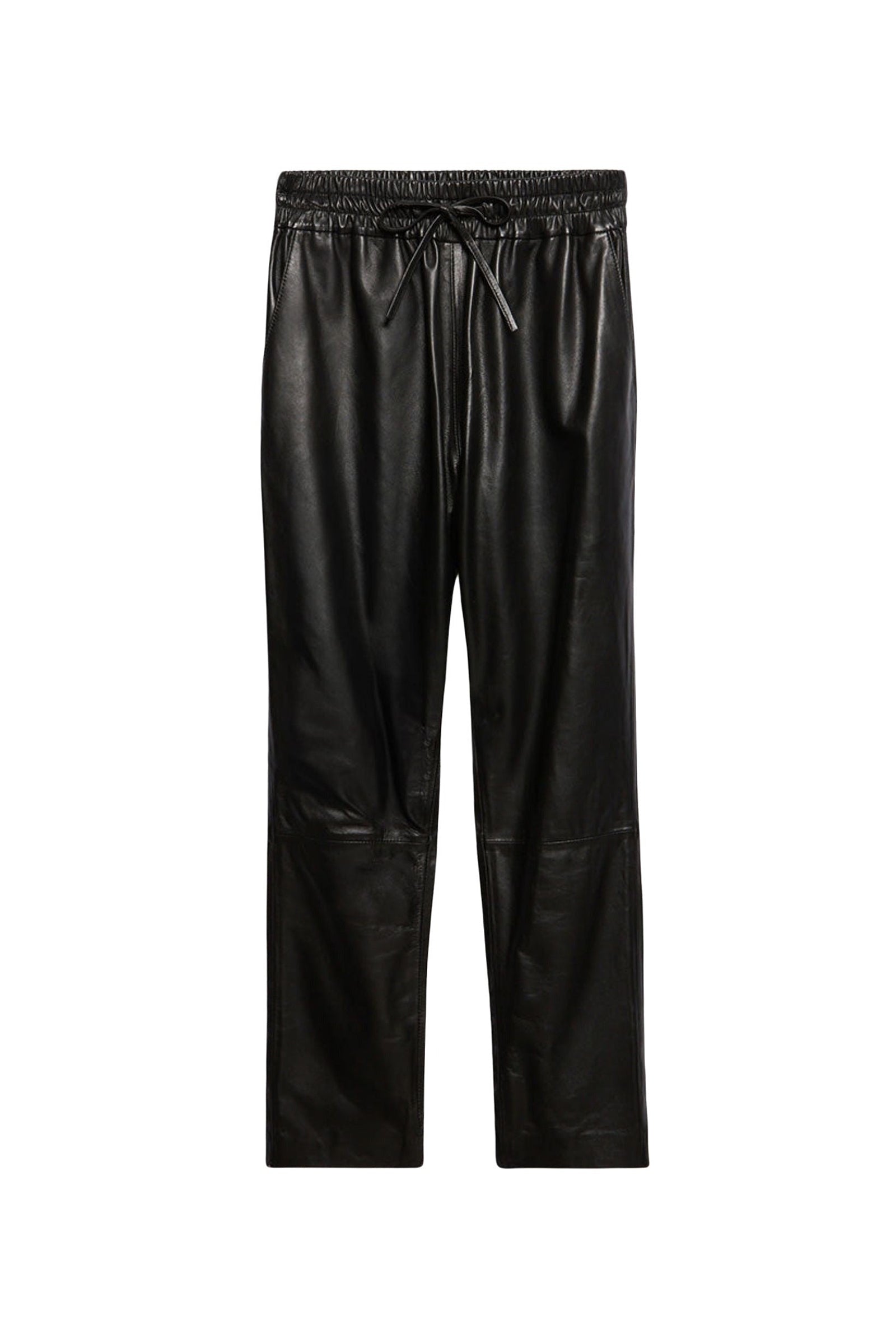 Pantalon Dax en cuir - Noir