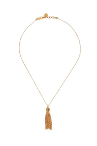 Collier à pendentif en laiton - Or