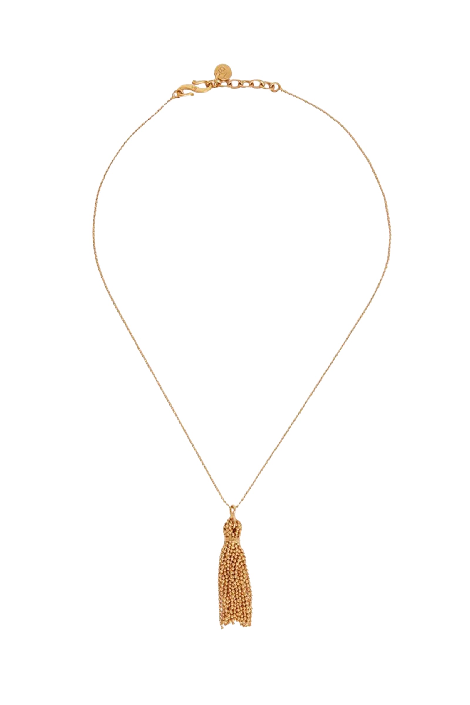 Collier à pendentif en laiton - Or