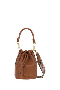 Sac The Bucket en cuir - Cognac