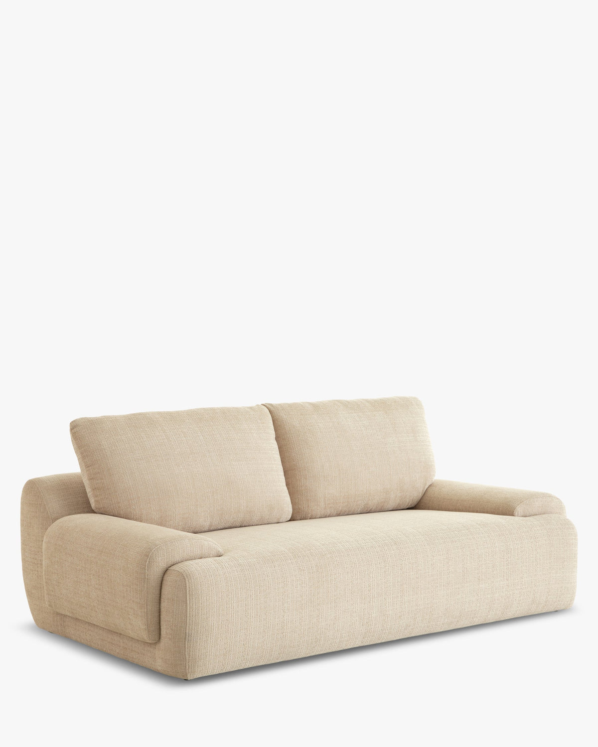 Canapé 3 places Nublo - Tweed Beige Dune