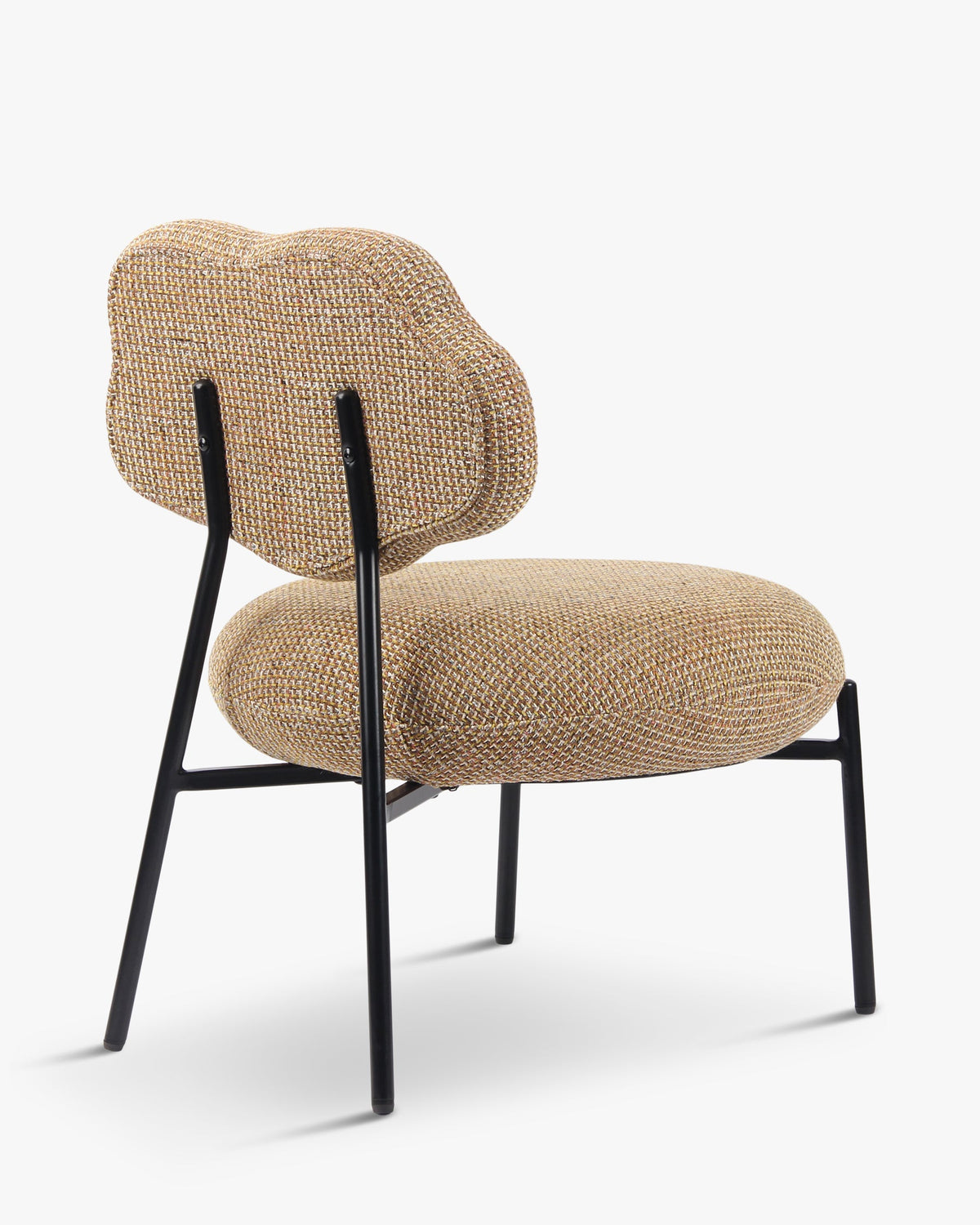 Fauteuil Arty - Tweed Jaune Miami
