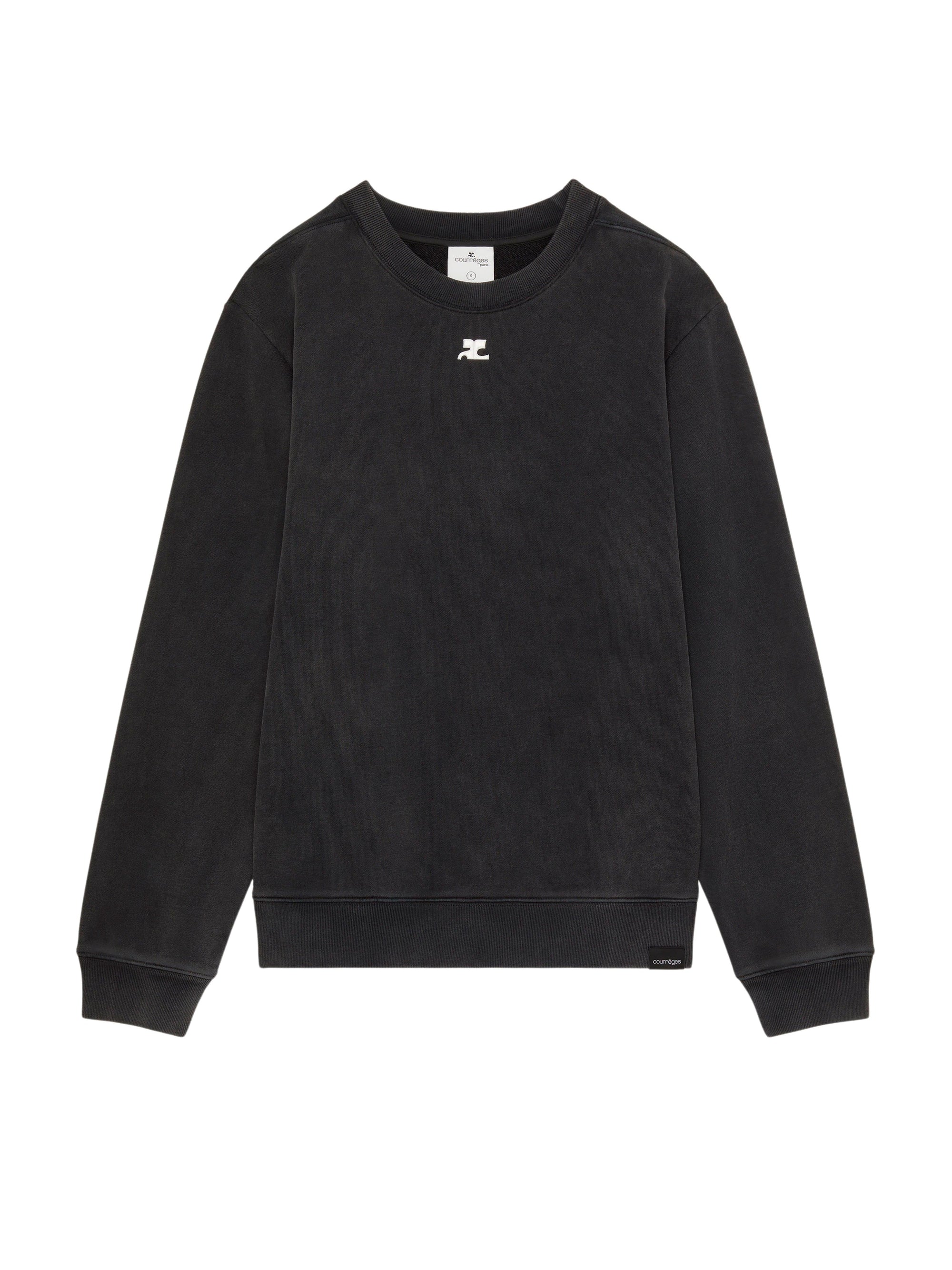1pcs RELIQUAT 150€ / Sweatshirt pull-over - Stonewashed grey