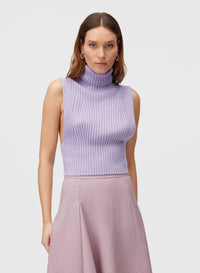 IRIS RIBBED TOP