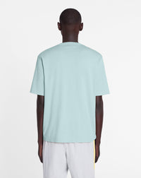 Unisex printed tee-shirt - Bleu lanvin