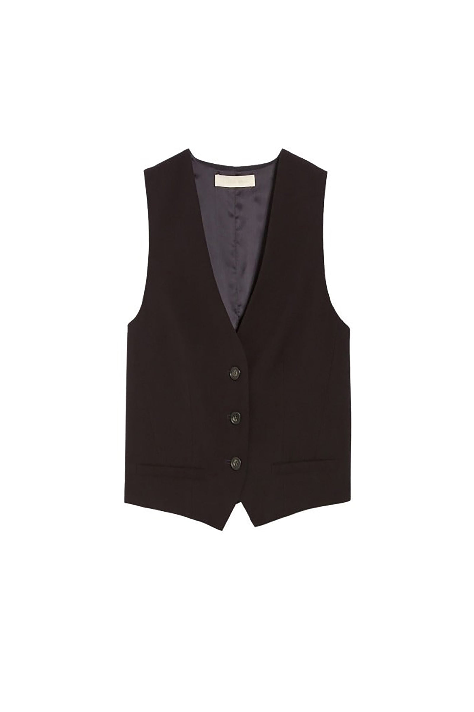 Veston sans manches court Benson - Noir