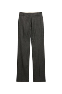 Pantalon Dandy en laine mélangée - Anthracite Chiné