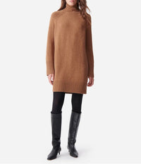 Robe Doralisa en laine - Camel