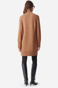 Robe Doralisa en laine - Camel
