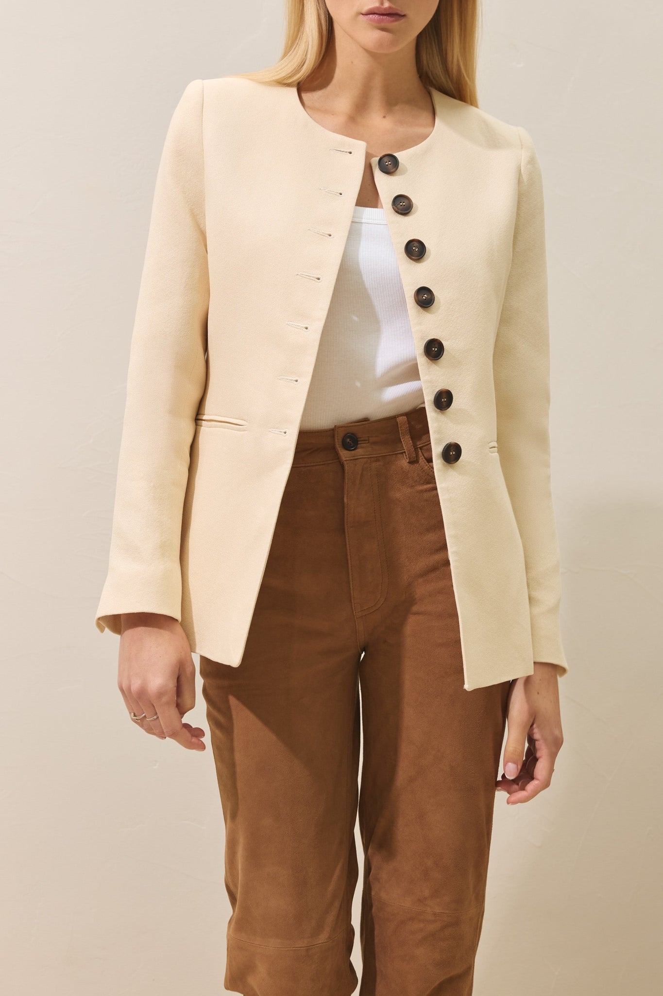 Veste Le Nicholson - Ecru