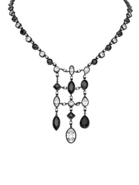 1qty DJV / QTY DISPO : 4-QTY VENDUES : 0-ST : 0% PRIX DJV : 550€ // Argent Collier sur argent noirci serti clos de Burmalite™ taille ovale /// RECO : 675€