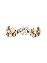 1qty NEW / Vermeil Bracelet sur vermeil serti de taille jonquille burmalite™ // RECO : 930€