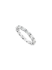 1qty DJV / QTY DISPO : 1-QTY VENDUES : 0-ST : 0% PRIX DJV : 250€ // Argent Rhodié Alliance en argent rhodié sertie de Burmalite™ blanche taille ovale /// RECO : 207€