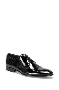 Cristallo patent leather Derbies - Black