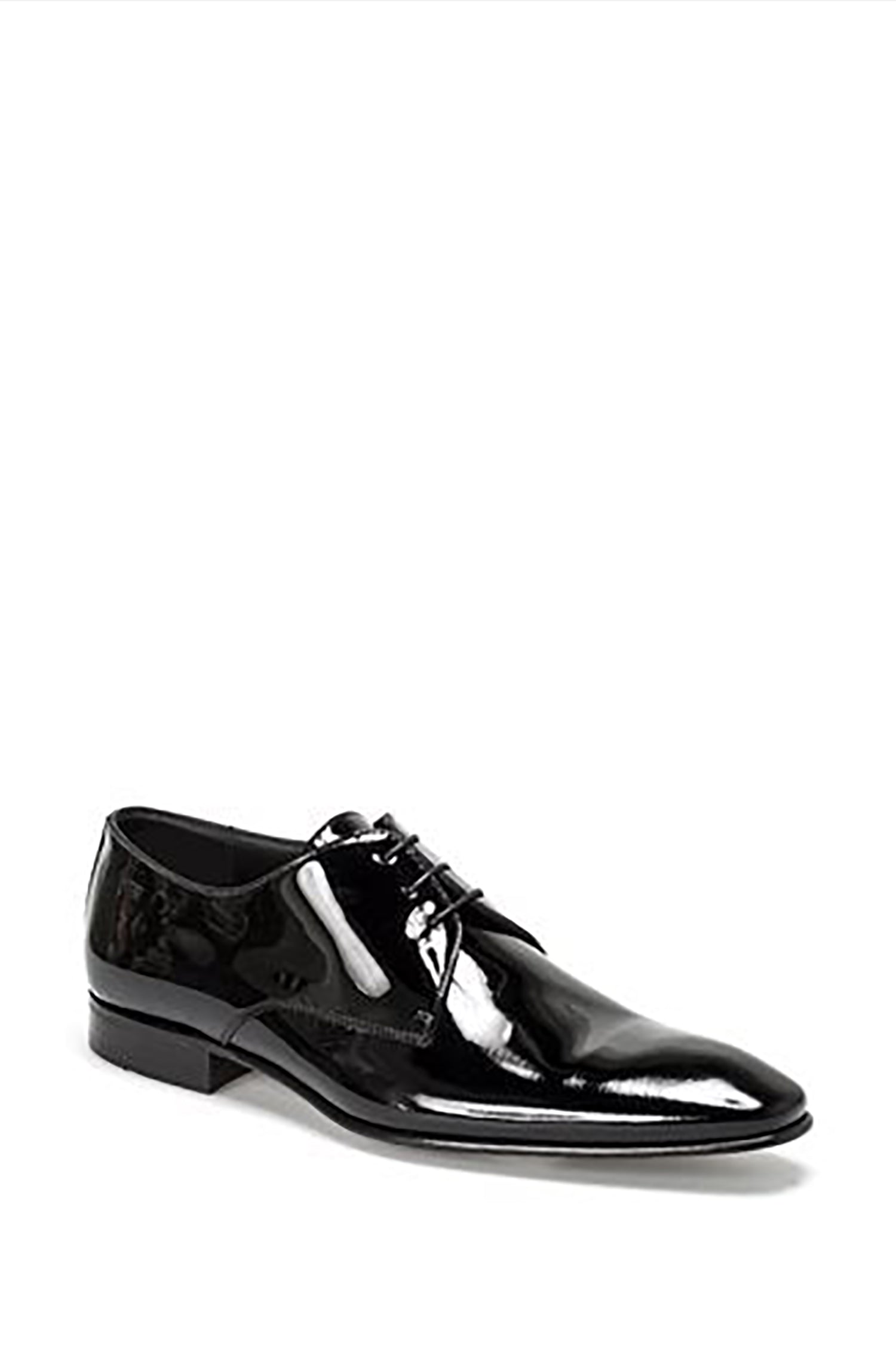 Cristallo patent leather Derbies - Black