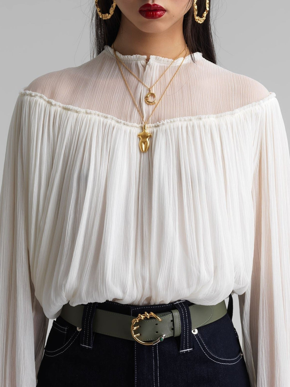 Gold Color NECKLACE - Gold Color