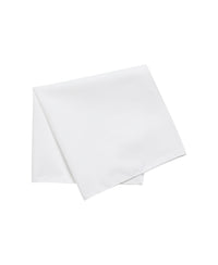 WHITE // POCKET SQUARES POCKET SQUARE 33X33