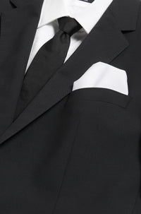 WHITE // POCKET SQUARES POCKET SQUARE 33X33