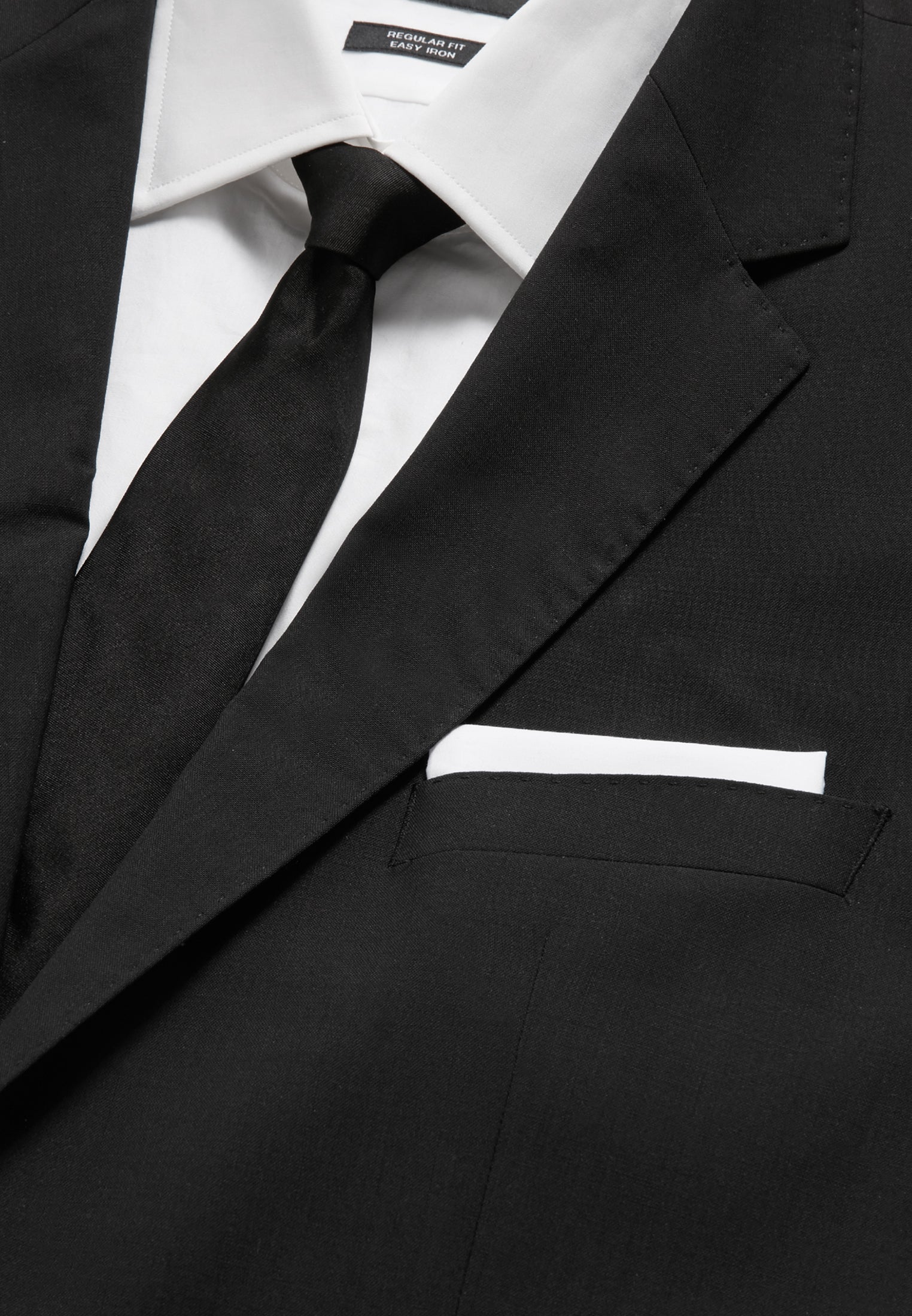 WHITE // POCKET SQUARES POCKET SQUARE 33X33