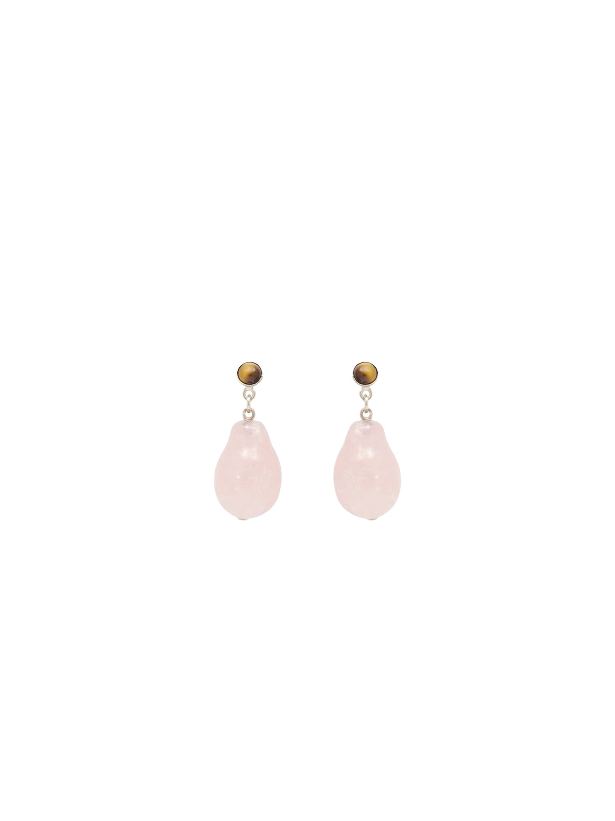 Pink & Brown EARRINGS - Pink & Brown