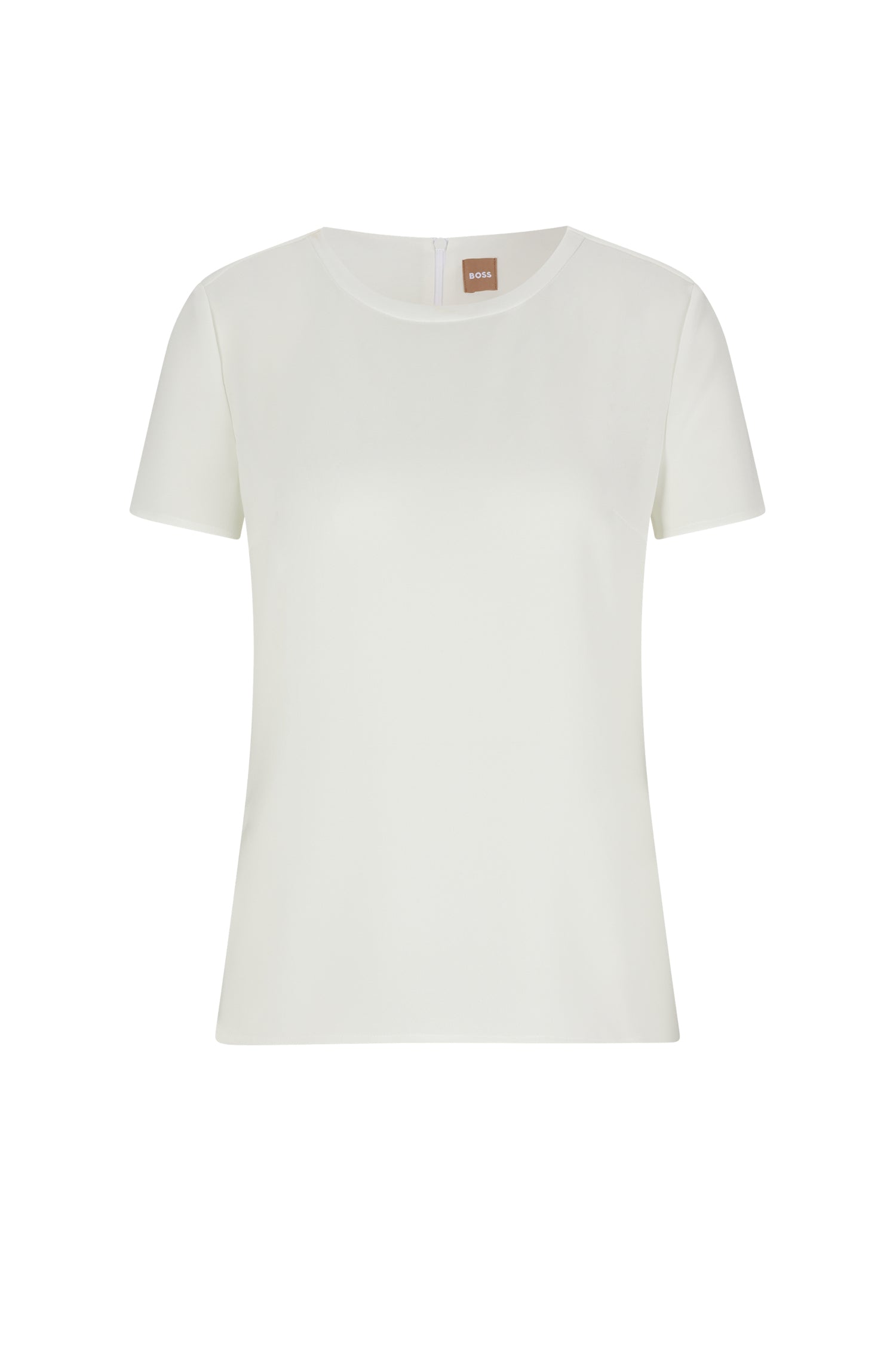 Ilyna short-sleeved T-shirt - Open White