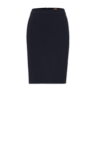 Jupe Vileah en laine - Navy