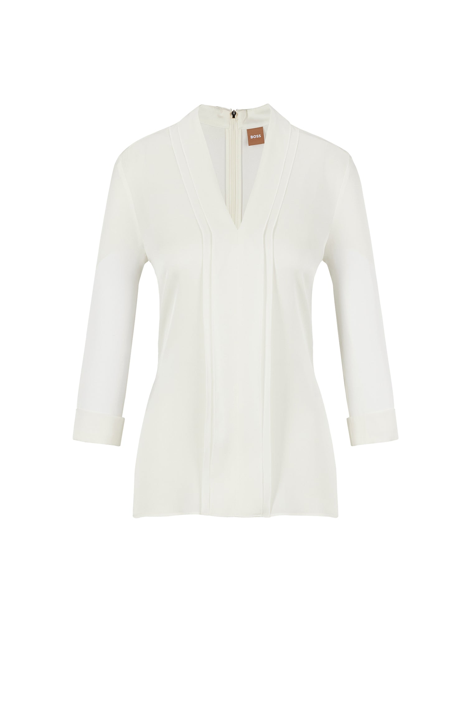 Blouse Insani en soie - Open White